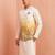 Men banarasi silk kurta and satin jacket set