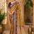 sangam prints olive gold soft silk blend woven work traditional saree