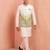 Men banarasi silk kurta and satin jacket set