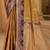 sangam prints olive gold soft silk blend woven work traditional saree