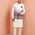 Men banarasi silk kurta and satin jacket set