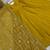 yellow roman silk chanderi 16 kali anarkali gown set with embroidered dupatta