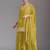 Olive heavy chinon sequins salwar suit set
