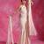 Blush pink ivory embroidered shimmer luxe indo western sharara set