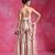 Blush pink ivory embroidered shimmer luxe indo western sharara set