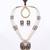 Red kundan pearl long necklace set with earrings | royal indian bridal & festival jewelry for women