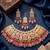 Pink kundan choker necklace set with earrings & maang tikka | bollywood bridal indian jewelry for women