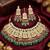 Mint kundan choker necklace set with earrings & maang tikka | bollywood bridal indian jewelry for women