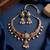 Royal peacock meenakari kundan necklace set with pearl drops | handcrafted indian bridal choker & earrings