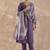Sequinned A-Line Kurta With Trousers & Dupatta