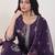 Floral Embroidered Regular Thread Work Kurta With Trousers & Dupatta