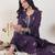 Floral Embroidered Regular Thread Work Kurta With Trousers & Dupatta