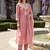 Women Ethnic Motifs Embroidered Regular Kurta with Trousers & With Dupatta
