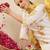 Women Floral Printed Regular Thread Work Pure Cotton Kurta with Trousers & With Dupatta