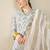Women Ethnic Motifs Printed Regular Pure Cotton Kurta with Trousers & With Dupatta