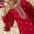 Floral Embroidered Round Neck Regular Straight Kurta With Trousers & Dupatta