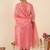 Women Ethnic Motifs Embroidered Regular Kurta with Trousers & With Dupatta