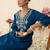 Women Ethnic Motifs Embroidered Regular Thread Work Kurta with Trousers