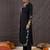 Women Floral Embroidered Regular Thread Work Pure Cotton Kurta with Trousers