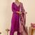 Yoke Design Thread Work Kurta With Palazzos