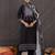 Women Ethnic Motifs Printed Regular Thread Work Kurta with Trousers & With Dupatta