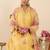 Women Floral Embroidered Panelled Thread Work Kurta with Trousers & With Dupatta