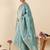 Floral Printed Thread Work Pure Cotton Kurta With Palazzos & Dupatta