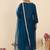 Women Ethnic Motifs Embroidered Regular Kurta with Trousers & With Dupatta