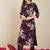Women Floral Printed Regular Kurta with Trousers