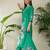 Women Floral Printed Regular Thread Work Kurta with Trousers & With Dupatta