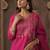 Ethnic Motifs Embroidered Thread Work Pure Cotton Kurta With Trousers & Dupatta