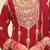 Ethnic Motifs Embroidered Straight Kurta With Palazzos & Dupatta
