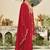 Ethnic Motifs Embroidered Straight Kurta With Palazzos & Dupatta