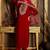Women Ethnic Motifs Embroidered Thread Work Velvet Kurta & Trousers With Dupatta