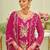 Ethnic Motifs Embroidered Thread Work Kurta With Patiala & Dupatta