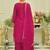 Ethnic Motifs Embroidered Thread Work Kurta With Patiala & Dupatta