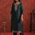 Floral Yoke Design Round Neck Thread Work Kurta With Trousers & Dupatta