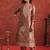 Ethnic Motifs Woven Design Zari Straight Kurta With Trousers & Dupatta