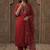 Women Ethnic Motifs Embroidered Kurta with Trousers & Dupatta
