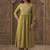 Women Ethnic Motifs Embroidered Pleated Mirror Work Kurta Set