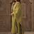 Women Ethnic Motifs Embroidered Pleated Mirror Work Kurta Set
