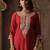 Women Ethnic Motifs Embroidered Kurta with Trousers