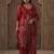 Women Ethnic Motifs Printed Regular Sequinned Kurta with Trousers & Dupatta