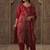 Women Ethnic Motifs Printed Regular Sequinned Kurta with Trousers & Dupatta