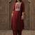 Women Ethnic Motifs Embroidered Kurta with Palazzo
