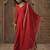 Liva Sweetheart Neck Anarkali Kurta With Trousers & Dupatta