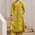 Women Floral Printed Shirt Collar Straight Kurta with Palazzos