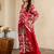 Floral Printed V-Neck Kurta with Palazzos