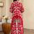 Floral Printed V-Neck Kurta with Palazzos
