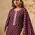 Women Geometric Embroidered Kurta with Trousers & Dupatta
